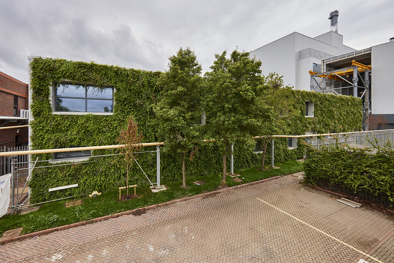 Outside Green Building of Hitachi Zosen Inova | Sustainable Infrastructure | Premier Modular