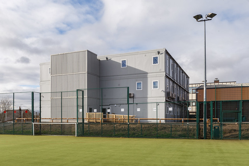Pitch View of St John Fisher Catholic High School | Education Sector | Premier Modular