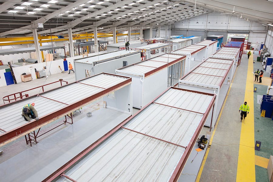 Factory where we carry out our offsite building solutions.