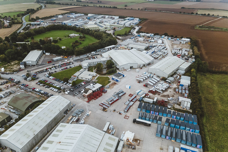 Premier Modular - HQ Site - Aerial View