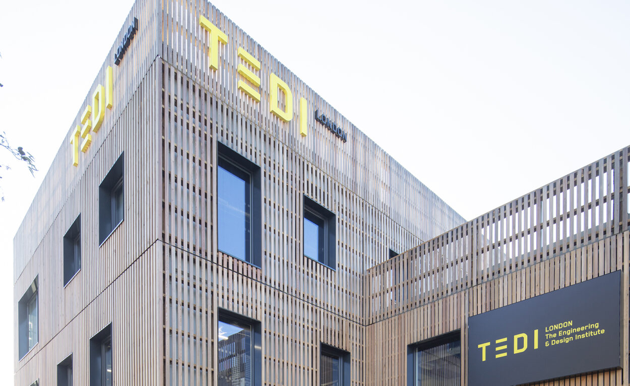 The Engineering and Design Institute London (TEDI-London) Modular education building