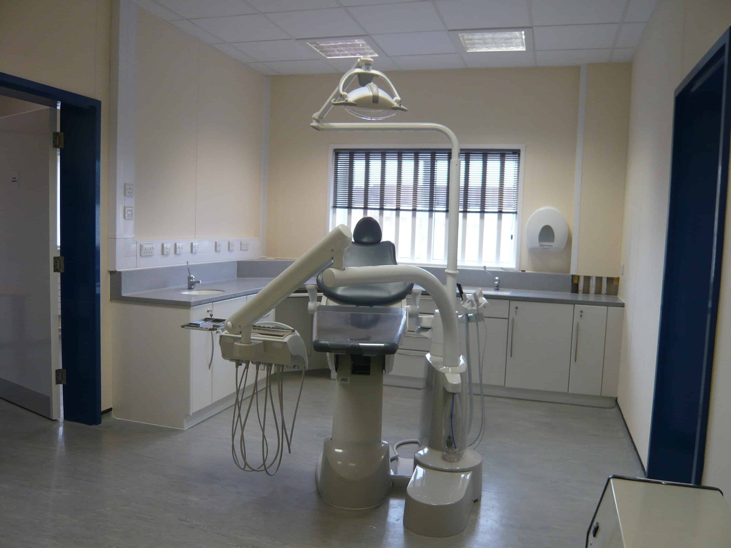 Prison Dentistry Facility built through modular construction methods for the Ministry of Justice. 