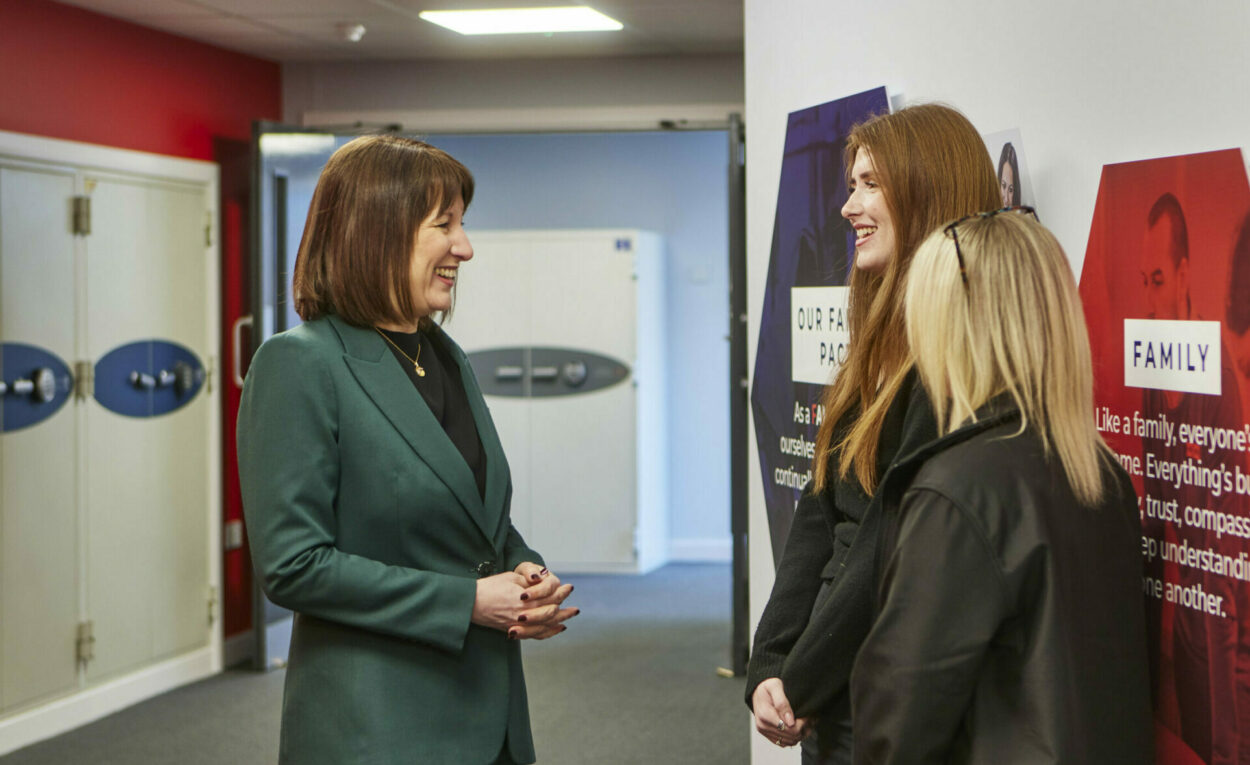 Rachael Reeves MP. Apprentice
